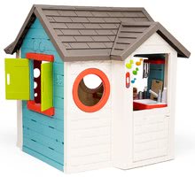 Domčeky pre deti - Domček so záhradnou reštauráciou Chef House DeLuxe Smoby s plnými dverami a zvončekom_1