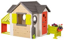 Case per bambini  - Casa naturale My New House Smoby espandibile con attrezzatura completa a partire da 24 mesi_2