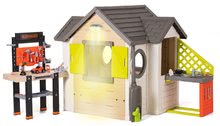 Speziell nur bei uns  - Spielhaus, natur My New House Smoby erweiterbar mit Werkstatt und Spielküche ab 24 Monaten_0