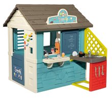 Kleine Spielhäuser für Kinder - Spielhaus mit Laden Sweety Corner Playhouse Smoby und eine Küche_18