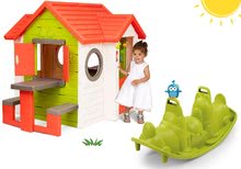 Spielhäuser mit Schaukel - Set Häuschen My Neo House DeLuxe Smoby mit Klingel und Hintereingang und doppelseitige Schaukel Hund ab 24 Monaten_26
