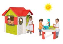 Spielhäuser mit Sandkasten - Set Häuschen My Neo House DeLuxe Smoby mit elektronischer Klingel und Tisch Wasser & Sand ab 24 Monaten_28