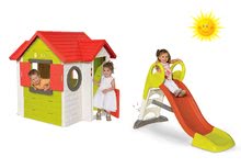 Case per bambini con scivolo - Set casetta My Neo House DeLuxe Smoby con campanello elettronico e scivolo Toboggan KS lunghezza di 150 cm dai 24 mesi_25