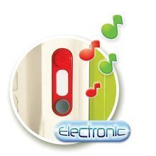 Kućice s namještajem - Set kućica My Neo House DeLuxe Smoby sa zvoncem i 2 vrata i 2 stolca i stolić KidChair od 24 mjeseca_4