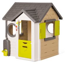 Hišice za otroke - Hišica My House Smoby z 2 vrati, elektronskim zvončkom in UV filtrom od 24 mes_0