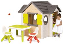 Kućice s namještajem - Set kućica My Neo House DeLuxe Smoby s električnim zvoncem i stolić s 2 stolca Kid od 24 mjeseca_35