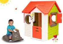 Spielhäuser mit Schaukel - Set Häuschen My Neo House DeLuxe Smoby mit Klingel und grauer Bodenschaukel Katze ab 24 Monaten_20