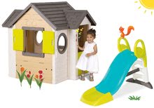 Case per bambini con scivolo - Set casetta My Neo House DeLuxe Smoby con campanello e 2 porte e scivolo GM Slide con acqua lunghezza di 1,5 m dai 24 mesi_25