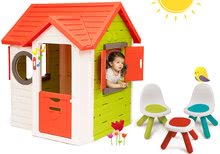 Căsuțe cu mobilier - Căsuţă My Neo House DeLuxe Smoby cu sonerie, 2 uşi, 2 scăunele şi măsuţă KidChair de la 24 luni_34