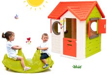 Spielhäuser mit Schaukel - Set Häuschen My Neo House DeLuxe Smoby mit elektronischer Klingel und Schaukel Hund doppelseitig ab 24 Monaten_22