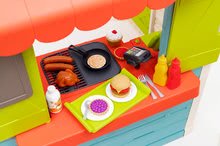 Kerti játszóházak gyerekeknek - Házikó kerti büfével Chef House Smoby pénztárgéppel felszerelt konyhácskával és bolttal 38 kiegészítővel 2 évtől_34
