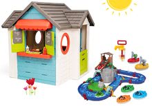 Domčeky s vodnou dráhou -  NA PREKLAD - Set domček so záhradnou reštauráciou Chef House DeLuxe Smoby a vodná dráha AquaPlay Adventure Land s dobrodružstvom_51