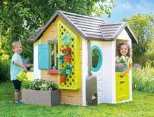 Kleine Spielhäuser für Kinder - Spielhaus für den Gärtner Garden House Smoby erweiterbar mit Volltüren und großem Vorgarten ab 24 Monaten_3