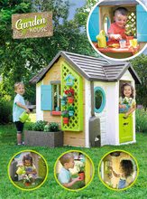 Ekskluzivno kod nas - Vrtna kućica Garden House Smoby sa savršenom opremom s piknik setom pod suncobranom od 24 mjes_27