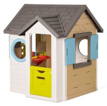 Kleine Spielhäuser für Kinder - Häuschen für den Gärtner Garden House Smoby mit Blumentöpfen erweiterbare Dachrinne und Gitter mit Vogelhäuschen 135 cm Höhe mit UV-Filter ab 2 Jahren_9