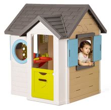 Kleine Spielhäuser für Kinder - Häuschen für den Gärtner Garden House Smoby mit Blumentöpfen erweiterbare Dachrinne und Gitter mit Vogelhäuschen 135 cm Höhe mit UV-Filter ab 2 Jahren_16