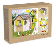 Speciálisan csak nálunk - Házikó My House Smoby piknik asztallal és napernyővel_9