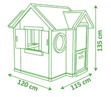 Kućice za djecu - Kućica My House Smoby s 2 vratima, električnim zvoncem i UV filtrom od 24 mjes_17