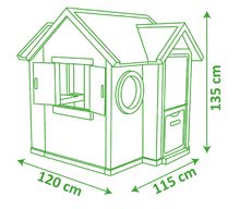 Speziell nur bei uns  - Häuschen My Neo House DeLuxe Smoby mit Küche, Garten und kleinem Tisch zum Sitzen_34