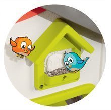 Hrací centra - Set hrací centrum Fun Center Smoby se skluzavkou dlouhou 150 cm, domeček Jura Lodge od 24 měsíců_3