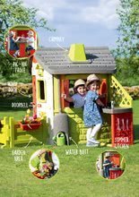 Hrací centra - Set hrací centrum Fun Center Smoby se skluzavkou dlouhou 150 cm, domeček Jura Lodge od 24 měsíců_22