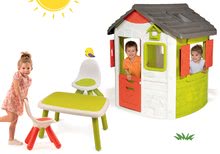 Spielhäuser mit Möbeln - Set Häuschen  Jura Lodge Smoby mit zwei Türen, Tisch und 2 Stühlen KidChair ab 24 Monaten_36