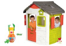 Domčeky pre deti - Set domček Neo Jura Lodge Smoby s dvoma dverami a stolík pre záhradníka od 24 mes_32