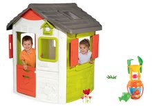 Domčeky pre deti - Set domček Neo Jura Lodge Smoby s dvoma dverami a stolík pre záhradníka od 24 mes_31