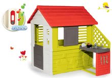 Domčeky pre deti - Set domček Pretty Nature Smoby s letnou kuchynkou a okenicou a darček zvonček elektronický od 24 mes_11