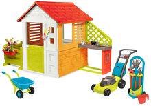 Spielhäuser mit Werkzeug - Set Häuschen Sonnenschein Sunny Smoby mit Küche und Garten mit Werkzeugen_19