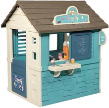 Kleine Spielhäuser für Kinder - Spielhaus mit Laden Sweety Corner Playhouse Smoby und eine Küche_5