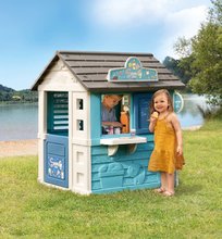 Kleine Spielhäuser für Kinder - Spielhaus mit Laden Sweety Corner Playhouse Smoby und Klingel_1