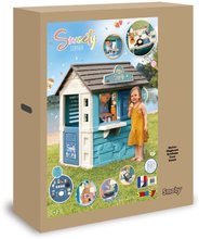 Kerti játszóházak gyerekeknek - Házikó cukrászdával Sweety Corner Playhouse Smoby élelmiszerekkel és édességekkel 18 kiegészítő UV szűrő 2 évtől_12