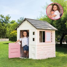 Kleine Spielhäuser für Kinder - Spielhaus Corolle Playhouse Smoby mit Dusche und Klingel unter der Lampe_3