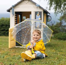 Kerti játszóházak gyerekeknek - Házikó meteorológiai állomás Négy évszak 4 Seasons Playhouse Smoby szélcsengővel szélmérővel és esőmérővel 24 hó-tól_0