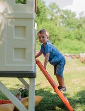 Hišice s toboganom - Komplet hišica na stebrih Pilings House Smoby z 1,5 m toboganom, 2 stolčkoma KidChair in 1 mizica od 24 mes_9