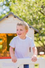 Kerti játszóházak homokozóval - Szett házikó pilléreken Pilings House Smoby 1,5 m csúszdával és homokozó védőfedéllel és vízi pályával 138 cm 24 hó-tól_14