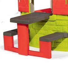 Příslušenství k domečkům - Piknik stůl se dvěma lavicemi k domečku Smoby Neo Jura Lodge s UV filtrem_0