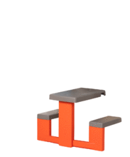 Speziell nur bei uns  - Häuschen My Neo House DeLuxe Smoby mit Küche, Garten und kleinem Tisch zum Sitzen_25