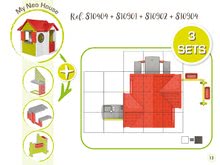 Zubehör für Spielhäuser - Picknicktisch mit zwei Bänken zur Smoby Neo Jura Lodge mit UV- Filter_22