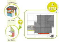 Kerti játszóházak gyerekeknek - Házikó kerti büfével Chef House Smoby pénztárgéppel felszerelt konyhácskával és bolttal 38 kiegészítővel 2 évtől_19