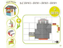 Příslušenství k domečkům - Piknik stůl se dvěma lavicemi k domečku Smoby Neo Jura Lodge s UV filtrem_26