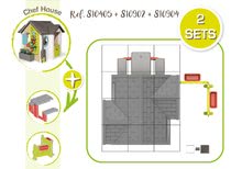 Căsuțe şi nisipar - Căsuța grădinarului Garden House Smoby excepțional de extensibilă cu nisipar sub umbrelă de la 24 luni_73