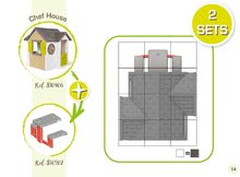 Domečky pro děti - Domeček My House Smoby s 2 dveřmi, elektronickým zvonkem a piknikový stolek_12