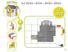 Speziell nur bei uns  - Häuschen My Neo House DeLuxe Smoby mit Küche, Garten und kleinem Tisch zum Sitzen_39