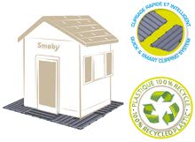 Příslušenství k domečkům - Podlaha pod všechny domečky Smoby nebo na terasu nebo chodník k domku set 6 čtverců 45*45 cm/1,2 m²_3