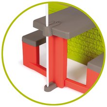 Príslušenstvo k domčekom - Slnečník na záhradu 80*90 cm Sunshade k Smoby piknik stolíku dvojbodové bezpečné upevnenie alebo voľne stojaci_1