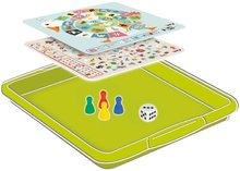 Zubehör für Spielhäuser - Set mit 4 Brettspielen für einen Picknicktisch  Games Drawer Set Smoby in einem Ordner abgelegt ab 3-6 Jahren SM810913_2