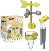 Zubehör für Spielhäuser - Meteorologische Station Wettervorhersage Weather-Kit für alle Smoby-Spielhäuser Glockenspiel, Windmesser und Regenmesser ab 24 Monaten_0