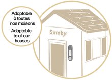 Kerti játszóház kiegészítők - Elektronikus csengő valósághű hanggal Doorbell Smoby minden Smoby házikóhoz 24 hó-tól_3
